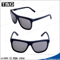 Outdoor fashion unisex black frame smoke lens cool italy design ce sunglasses wholesale China